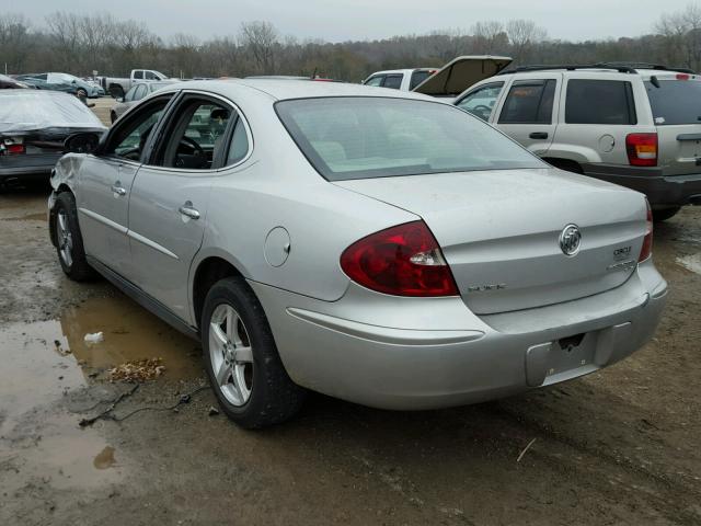 2G4WC552361143543 - 2006 BUICK LACROSSE C SILVER photo 3