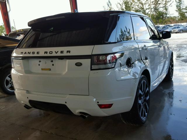 SALWR2VF1GA548787 - 2016 LAND ROVER RANGE ROVE WHITE photo 4