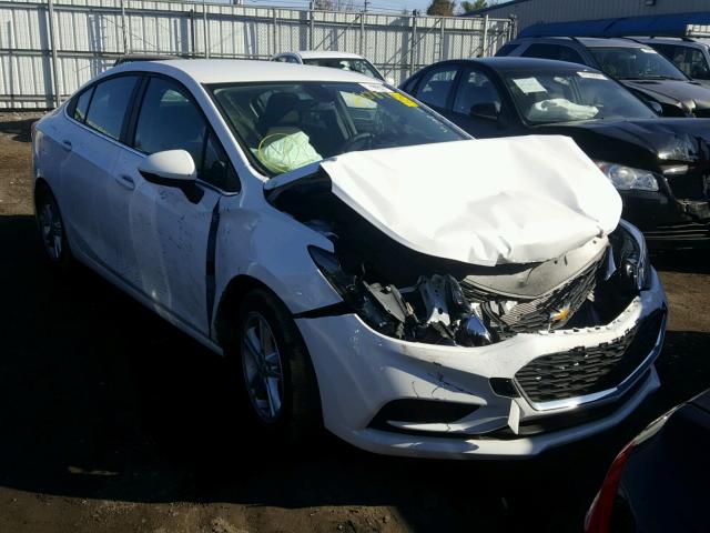 1G1BE5SM1H7237728 - 2017 CHEVROLET CRUZE LT WHITE photo 1