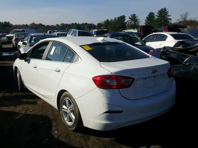 1G1BE5SM1H7237728 - 2017 CHEVROLET CRUZE LT WHITE photo 3