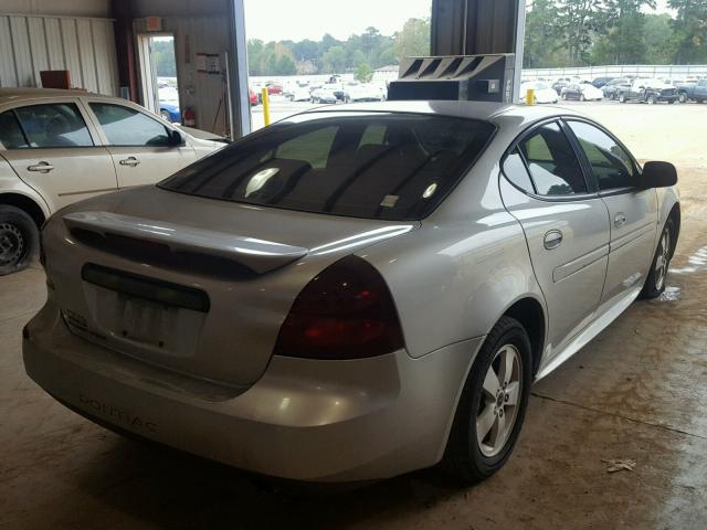 2G2WP552261148956 - 2006 PONTIAC GRAND PRIX SILVER photo 4