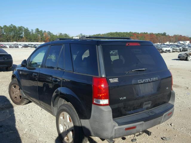 5GZCZ53434S878464 - 2004 SATURN VUE BLACK photo 3