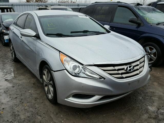 5NPEB4AC5DH558645 - 2013 HYUNDAI SONATA GLS SILVER photo 1