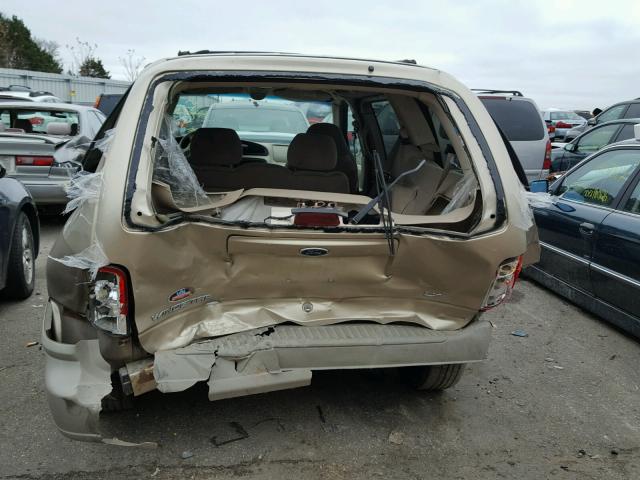 2FMZA51431BC04175 - 2001 FORD WINDSTAR L TAN photo 9