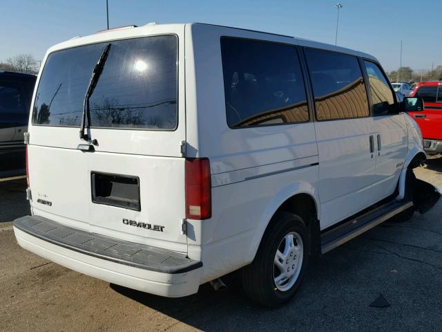 1GNDM19W0YB121234 - 2000 CHEVROLET ASTRO WHITE photo 4