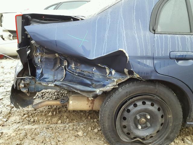 2HGES26733H600142 - 2003 HONDA CIVIC EX BLUE photo 9