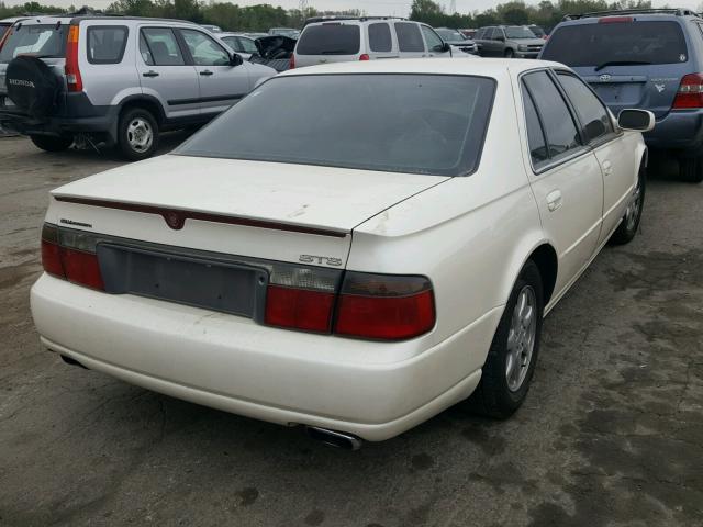 1G6KY5492XU902291 - 1999 CADILLAC SEVILLE ST WHITE photo 4