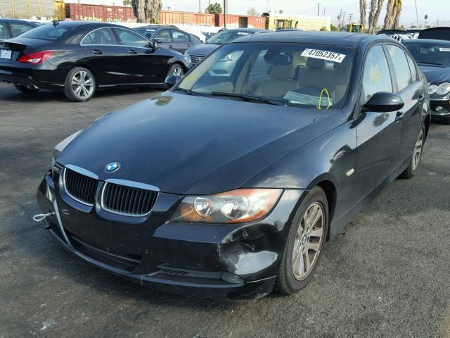 WBAVB13586PT01027 - 2006 BMW 325 I BLACK photo 2