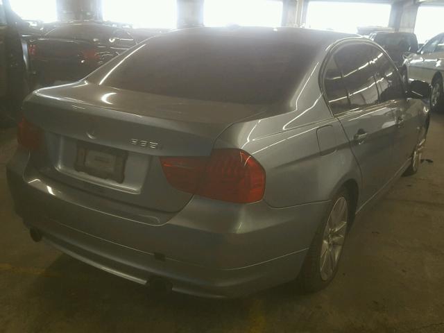 WBAPL3C52AA407602 - 2010 BMW 335 XI ლურჯი ფოტო 4