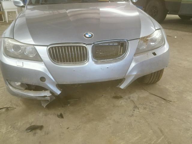 WBAPL3C52AA407602 - 2010 BMW 335 XI ლურჯი ფოტო 9