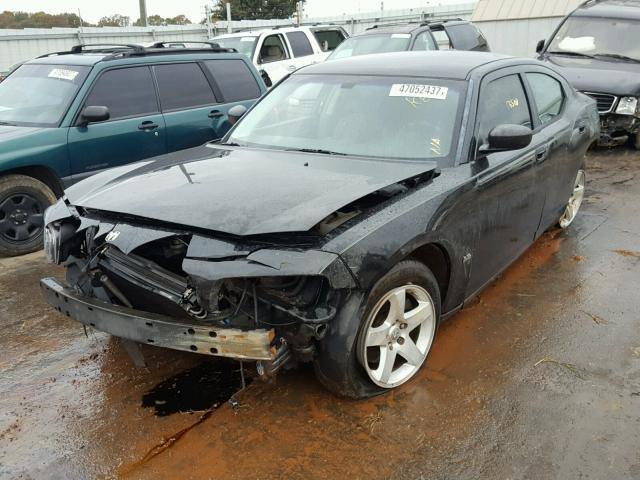 2B3KA33V59H591838 - 2009 DODGE CHARGER SX BLACK photo 2