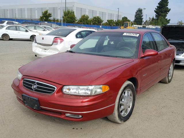 2G4WB52K5W1523751 - 1998 BUICK REGAL LS BURGUNDY photo 2