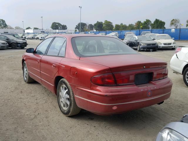 2G4WB52K5W1523751 - 1998 BUICK REGAL LS BURGUNDY photo 3
