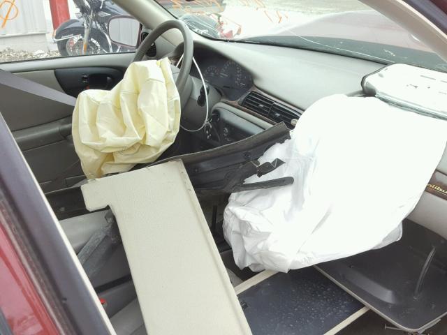 1G1NE52J23M514903 - 2003 CHEVROLET MALIBU LS მუქწითელი ფოტო 5