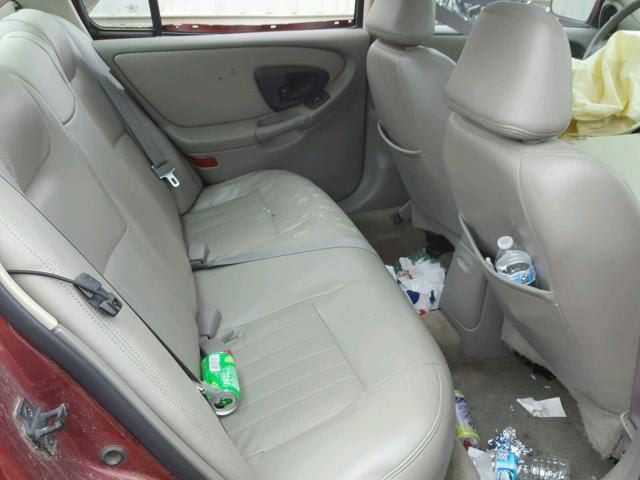 1G1NE52J23M514903 - 2003 CHEVROLET MALIBU LS მუქწითელი ფოტო 6