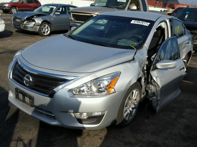 1N4AL3AP3FC461053 - 2015 NISSAN ALTIMA 2.5 SILVER photo 2