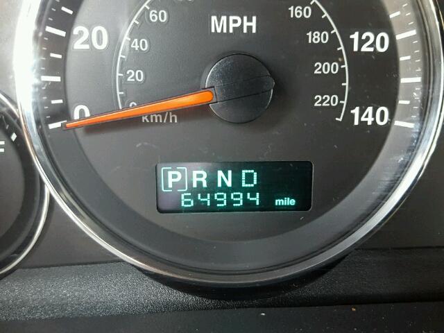 1J8HH48N67C673699 - 2007 JEEP COMMANDER BLACK photo 8