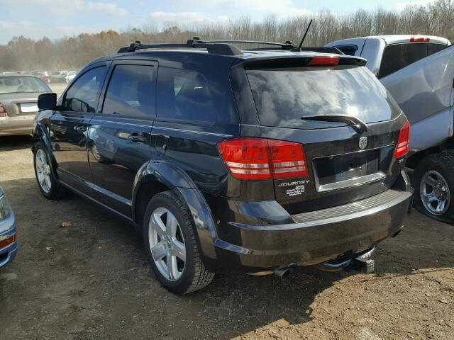 3D4GG57VX9T163427 - 2009 DODGE JOURNEY SX BLACK photo 3