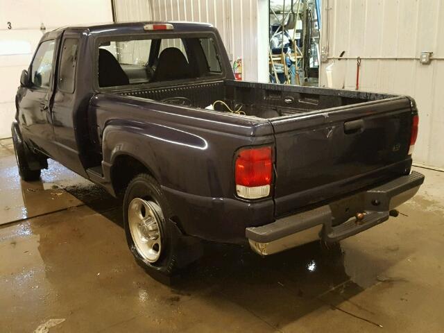 1FTZR15V6YPB87108 - 2000 FORD RANGER SUP BLUE photo 3