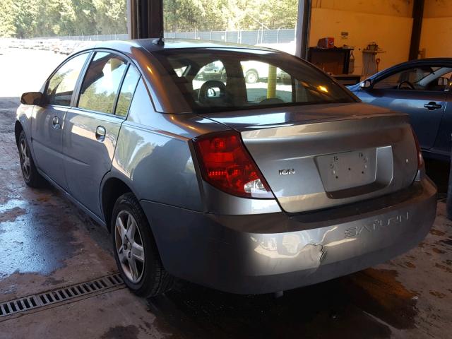 1G8AJ55F67Z103032 - 2007 SATURN ION LEVEL SILVER photo 3