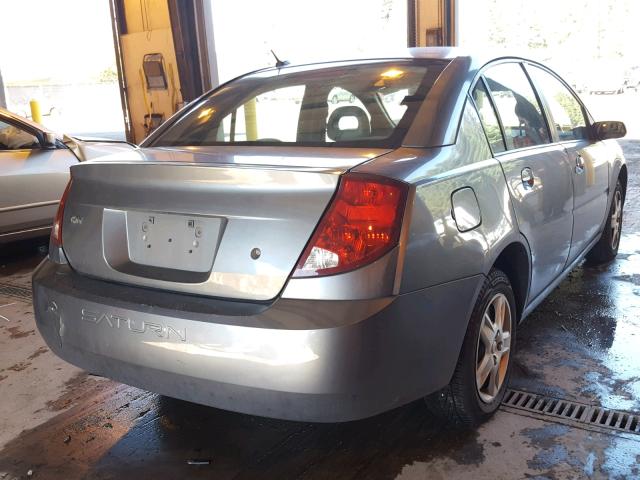 1G8AJ55F67Z103032 - 2007 SATURN ION LEVEL SILVER photo 4