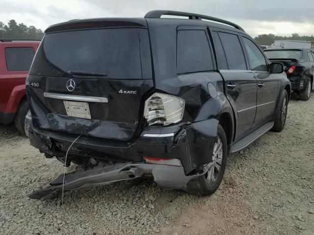 4JGBF71E17A248848 - 2007 MERCEDES-BENZ GL450 BLACK photo 4