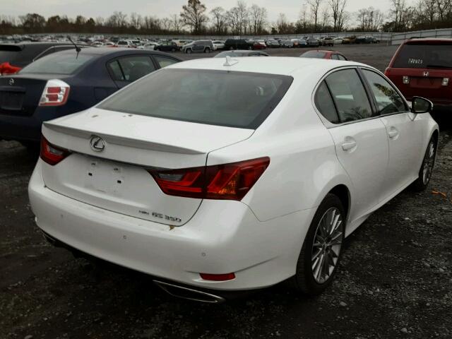 JTHCE1BL7E5020914 - 2014 LEXUS GS 350 WHITE photo 4