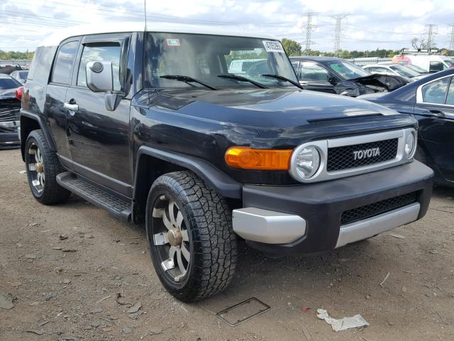 JTEBU11F270089128 - 2007 TOYOTA FJ CRUISER BLACK photo 1