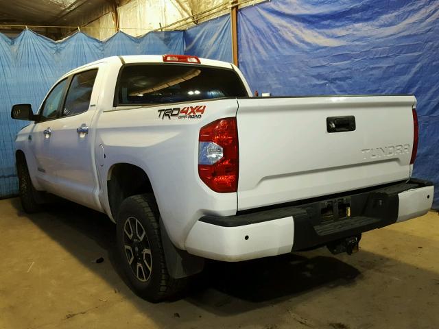 5TFHY5F13FX420781 - 2015 TOYOTA TUNDRA CRE WHITE photo 3