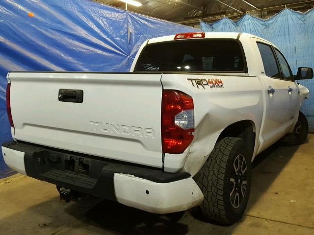 5TFHY5F13FX420781 - 2015 TOYOTA TUNDRA CRE WHITE photo 4