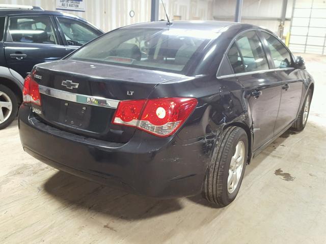 1G1PE5SC7C7101061 - 2012 CHEVROLET CRUZE LT BLACK photo 4