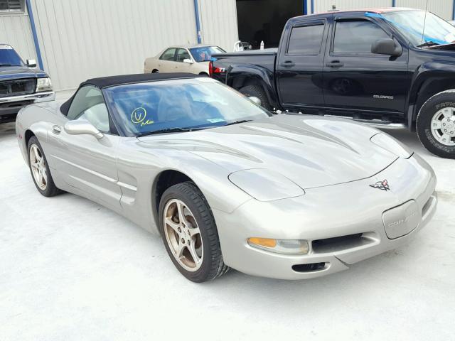 1G1YY32G225111834 - 2002 CHEVROLET CORVETTE SILVER photo 1