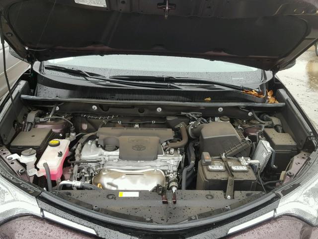 2T3ZFREV2GW275566 - 2016 TOYOTA RAV4 LE Bənövşəyi foto 5