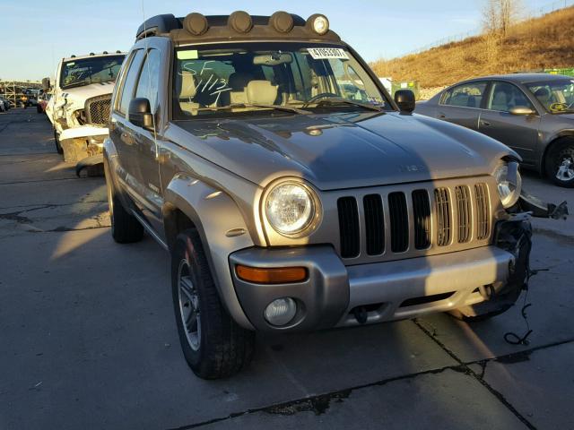 1J4GL38KX4W184793 - 2004 JEEP LIBERTY RE BROWN photo 1