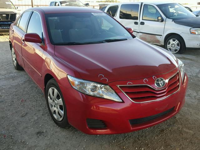 4T1BF3EK7AU029939 - 2010 TOYOTA CAMRY BASE RED photo 1