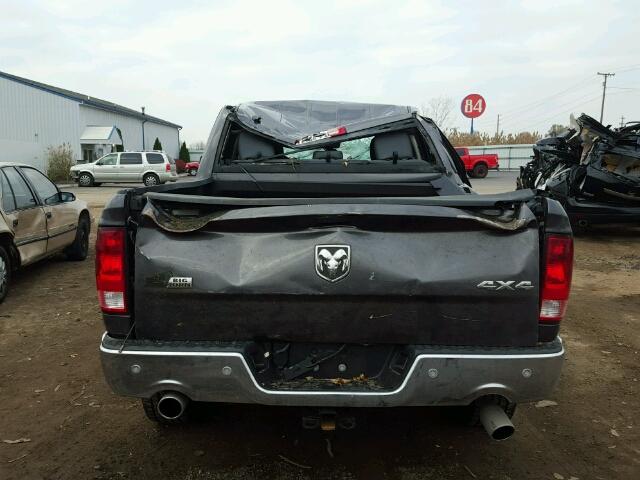 1C6RR7LT2HS598224 - 2017 RAM 1500 SLT GRAY photo 9