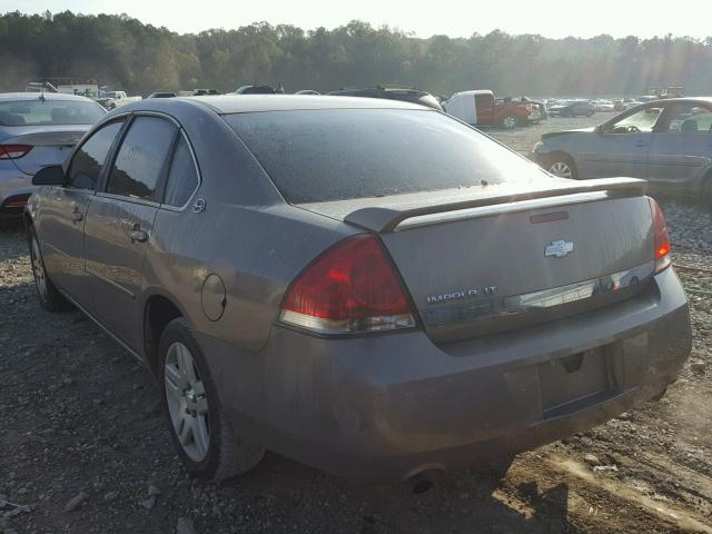 2G1WC581069232035 - 2006 CHEVROLET IMPALA LT BROWN photo 3