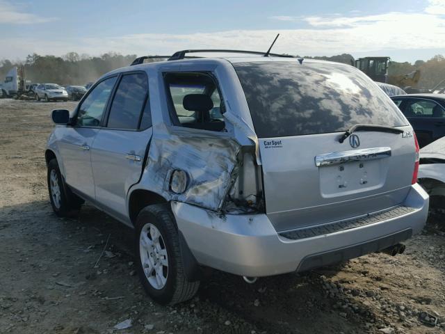 2HNYD18603H539220 - 2003 ACURA MDX TOURIN SILVER photo 3