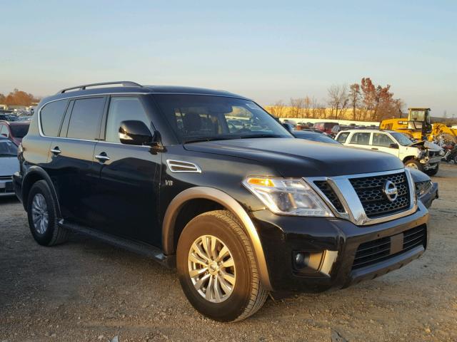 JN8AY2NC5H9502557 - 2017 NISSAN ARMADA BLACK photo 1