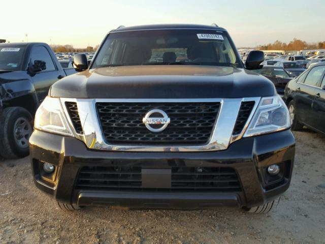 JN8AY2NC5H9502557 - 2017 NISSAN ARMADA BLACK photo 9