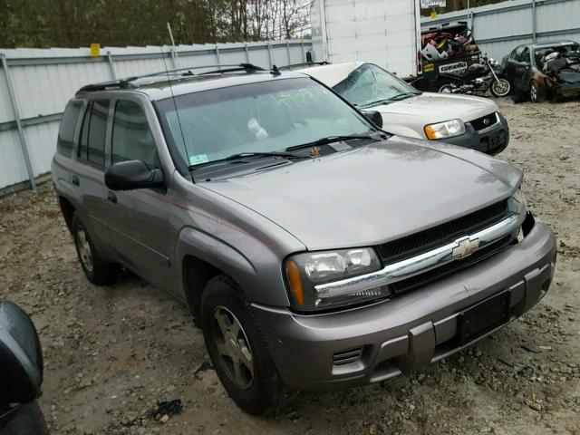 1GNDT13S162104500 - 2006 CHEVROLET TRAILBLAZE GRAY photo 1