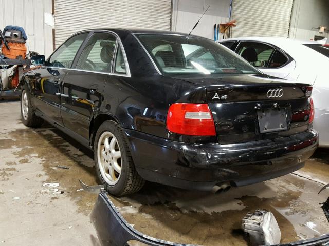 WAUED28D6XA054353 - 1999 AUDI A4 2.8 QUA BLACK photo 3