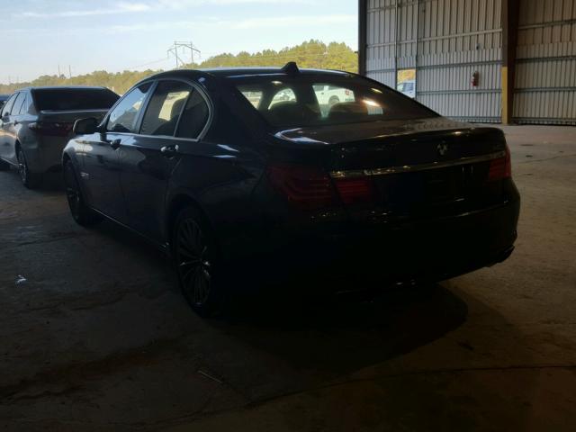 WBAKA4C5XBC392231 - 2011 BMW 740 I BLUE photo 3