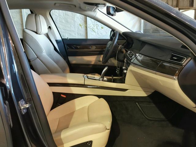 WBAKA4C5XBC392231 - 2011 BMW 740 I BLUE photo 5