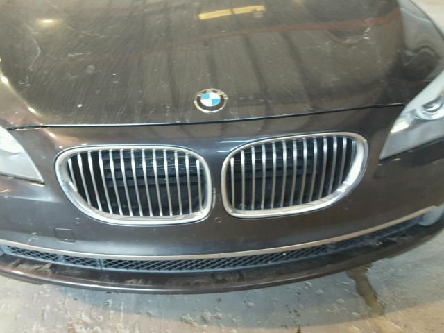 WBAKA4C5XBC392231 - 2011 BMW 740 I BLUE photo 9