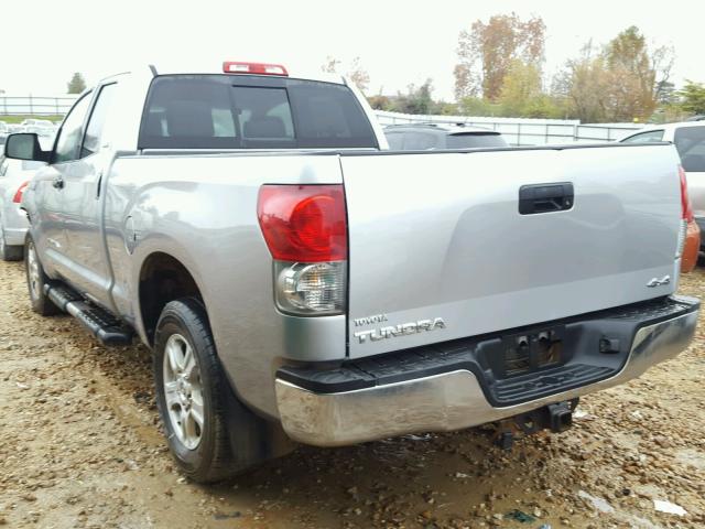 5TBBV54158S515488 - 2008 TOYOTA TUNDRA DOU SILVER photo 3