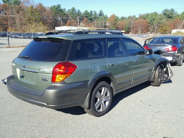 4S4BP86C464326157 - 2006 SUBARU LEGACY OUT GREEN photo 4