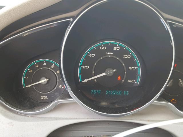 1G1ZH57BX9F230460 - 2009 CHEVROLET MALIBU 1LT WHITE photo 8