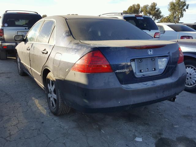 1HGCM56376A150269 - 2006 HONDA ACCORD SE BLUE photo 3