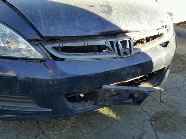 1HGCM56376A150269 - 2006 HONDA ACCORD SE BLUE photo 9